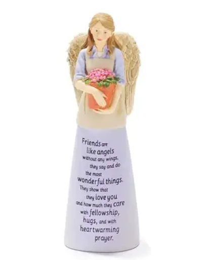 Angel 'friends Are Like Angels' Resin Decorative F Gift Items