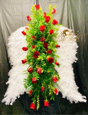 Funeral Flowers from Mansfields Petals and Sweets - your local Buna, TX.