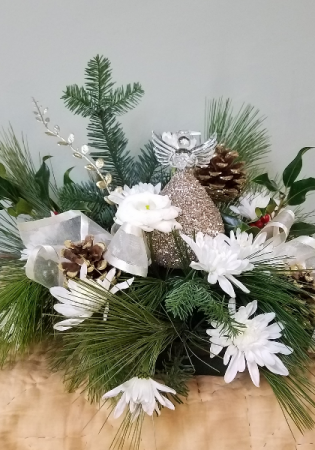 Angel Keepsake Fresh Arrangement
