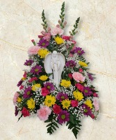 Angel of Peace FHF-AP87 Fresh Flower Keepsake (Local Delivery Only)