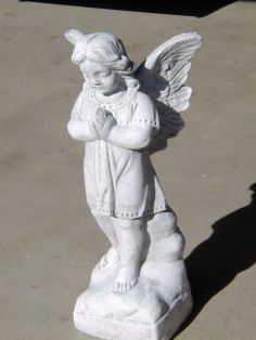 Praying Angel Statue in Plain City, OH - PLAIN CITY FLORIST