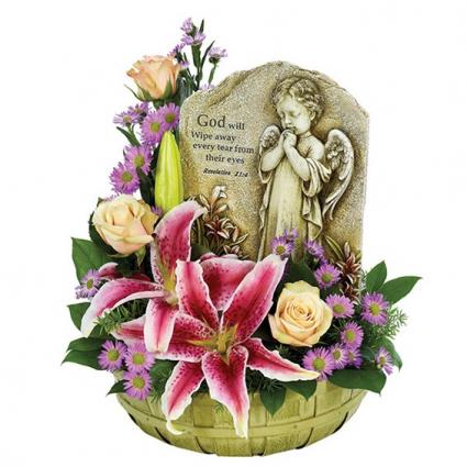 Angel Sympathy Arrangement