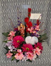 Angel w/ bird & Heart Plaque "Someone we love" 