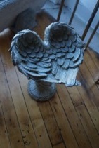 Angel Wing Bird Bath Gift