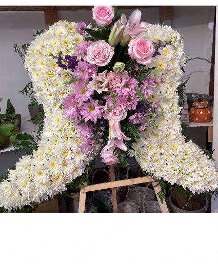 Angel wing Funeral arrangements 