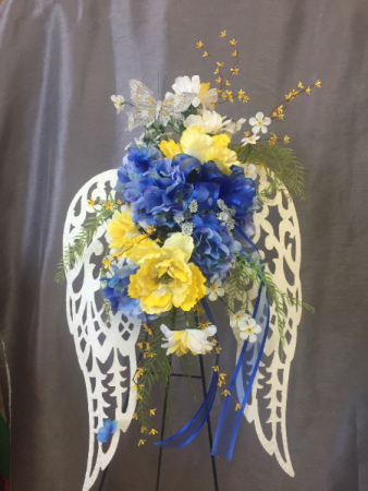 ANGEL WING SILK SPRAY in Clarksville, TN - FLOWERS BY TARA ...