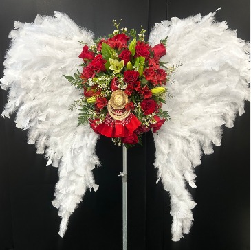 Angel Wings  in Dodge City, KS | Love And Bloom Flower Boutique