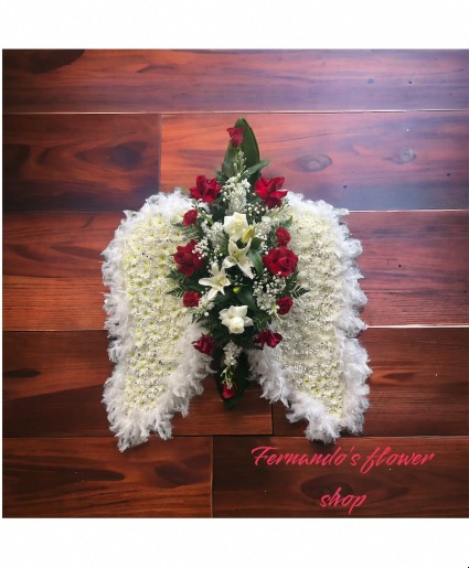 Angel wings Funeral