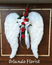 Angel Wings Custom Sympathy Tribute