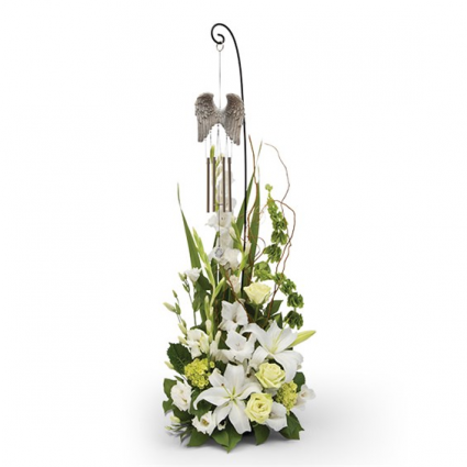 Angel Wings Tribute Sympathy Flowers