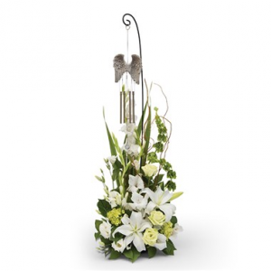 Angel Wings Wind Chime Tribute Sympathy Flowers / All Occasions in Las Vegas, NV | All In Bloom Angel Wings Wind Chime Tribute Sympathy Flowers / All Occasions in Las Vegas, NV | All In Bloom