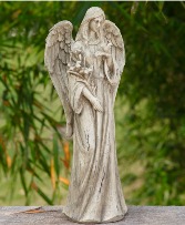 Angel With Flower Figure 