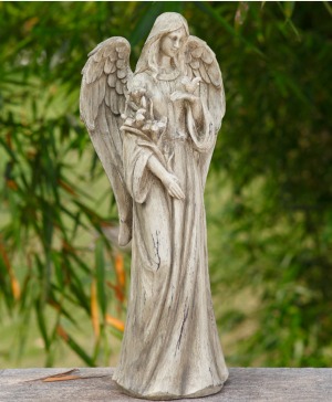 Angel With Flower Figure 