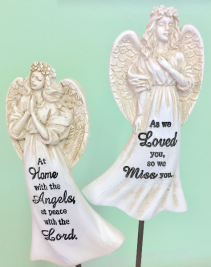 Angel with Message of Sympathy Sympathy Gift