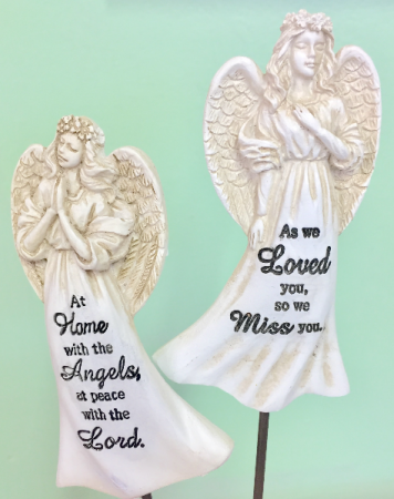 Angel with Message of Sympathy Sympathy Gift