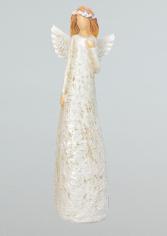 Angel with White Flower Crown 