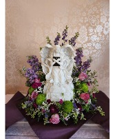 Angelic Cremation Centerpiece Cremation flowers