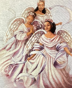 Angelic Trio Throw Throw