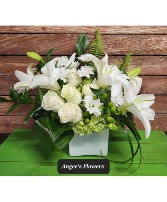 Angelic Whispers Fresh Floral Arrangement 