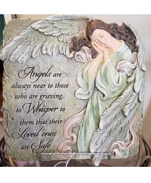 Angels are Always Near Resin Plaque Memorial Gits