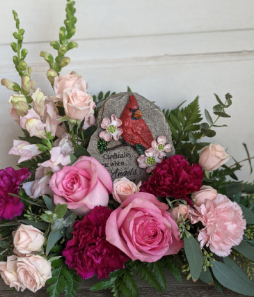 Angels are Near Fresh Arrangement in New Castle, IN | WEILAND'S FLOWERS