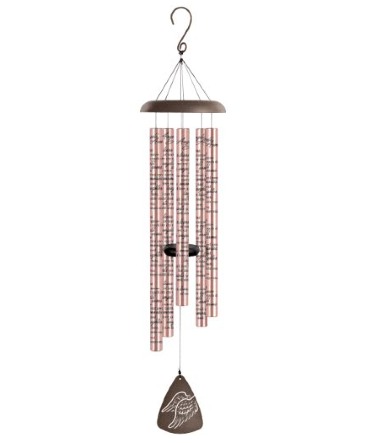 "Angels’ Arms" 44" Rose Gold Sonnet 60670 Wind-chime in Cleveland, TN | FLOWERS N THINGS