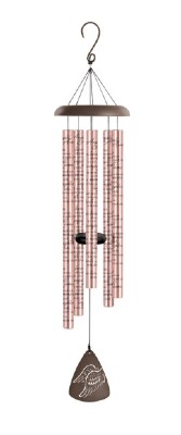 "Angels’ Arms" 44" Rose Gold Wind Chime 
