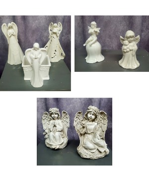 Angels Porcelain and Resin 