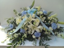 Angel's Wings Casket Spray Casket Flowers