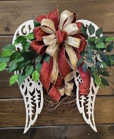 Angel's Wings Wreath artificial wreath