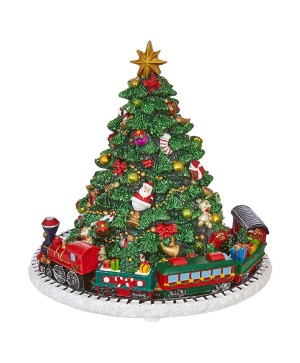 Animated Musical Tree with Train 