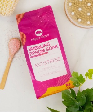 Anti-Stress Bubbling Epsom Soak Bath and Body