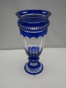 Hand N Blue And White Murano Vase In Palm Beach Fl Hand N Blue And White Murano Vase In Palm Beach Fl