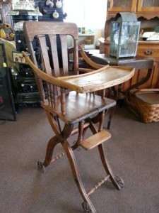 Antique High Chair  