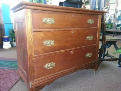 Antique Oak Dresser Original Finish Beautiful For 125 00 In