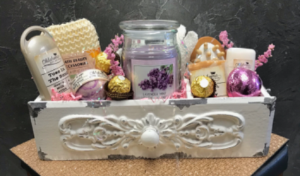 Antique White Pampered Box
