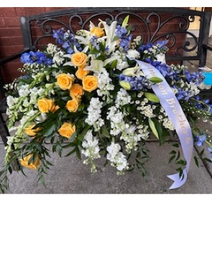 Apalachee Tribute Casket Cover