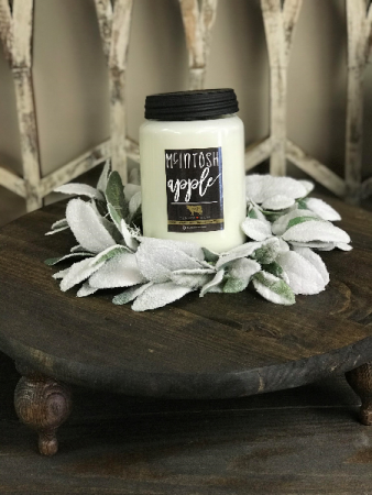 apothecary mcintosh apple candle  