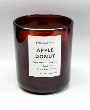 Apple Donut 12oz candle $24.00