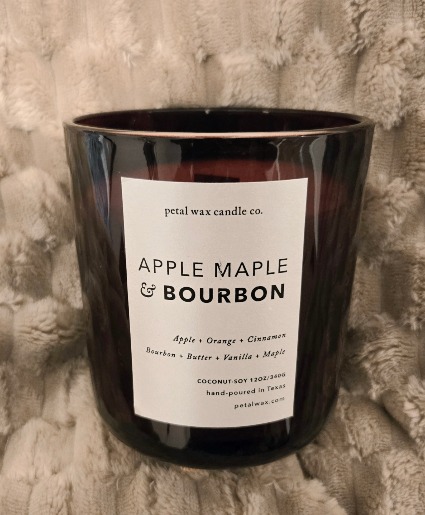 Apple Maple & Bourbon 12oz candle $24.00