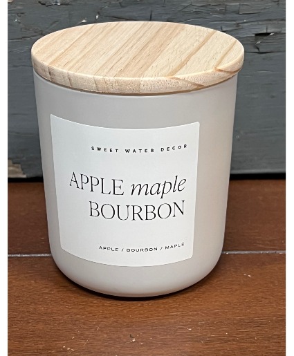 Apple, Maple, Bourbon Soy Candle
