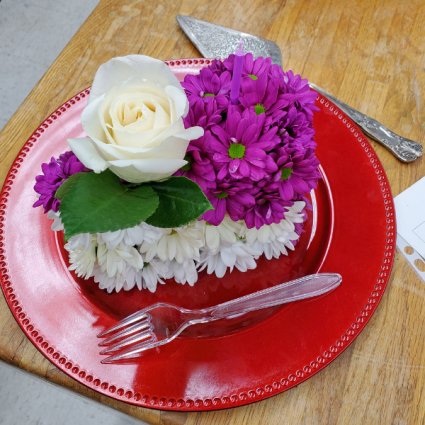 Apple Pie Floral Cake
