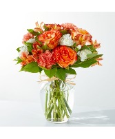 Apricot glow bouquet Florists original