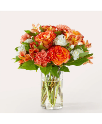 Apricot Glow V5541d Bouquet