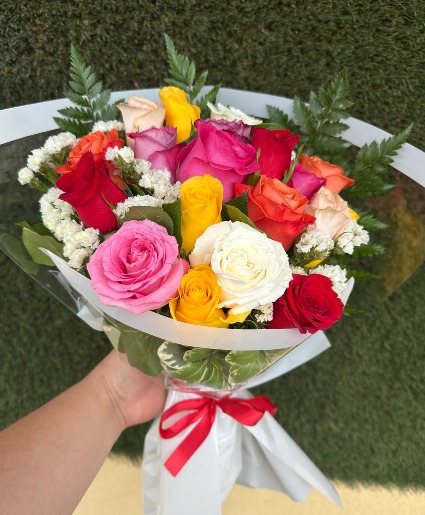 April Special 20 Roses Wrapped