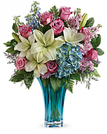 Aqua Blue from Teleflora