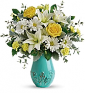 Aqua Dream T19E100A vase arrangement