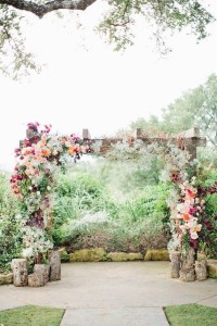 Arbor decorations custom colors and flowers to match your wedding