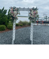 ARBOR DECORATIONW WEDDING FLOWERS