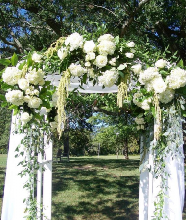 Arbor wedding flowers Wedding Flowers
